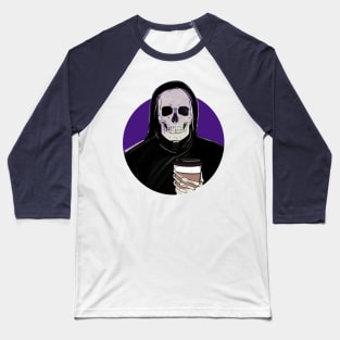 Death before Decaf Baseball T-Shirt